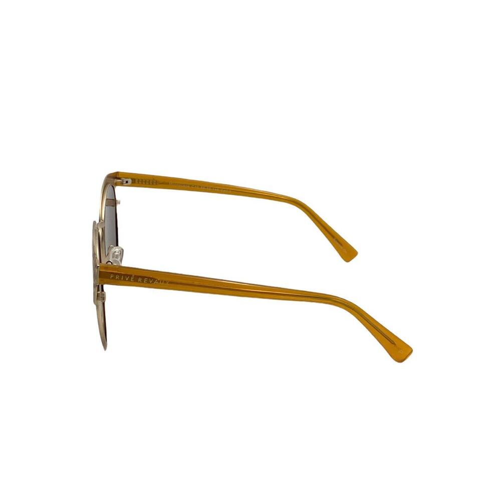 Prive Revaux Moonscape Polarized Sunglasses Brown Cheetah - Picture 3 of 3